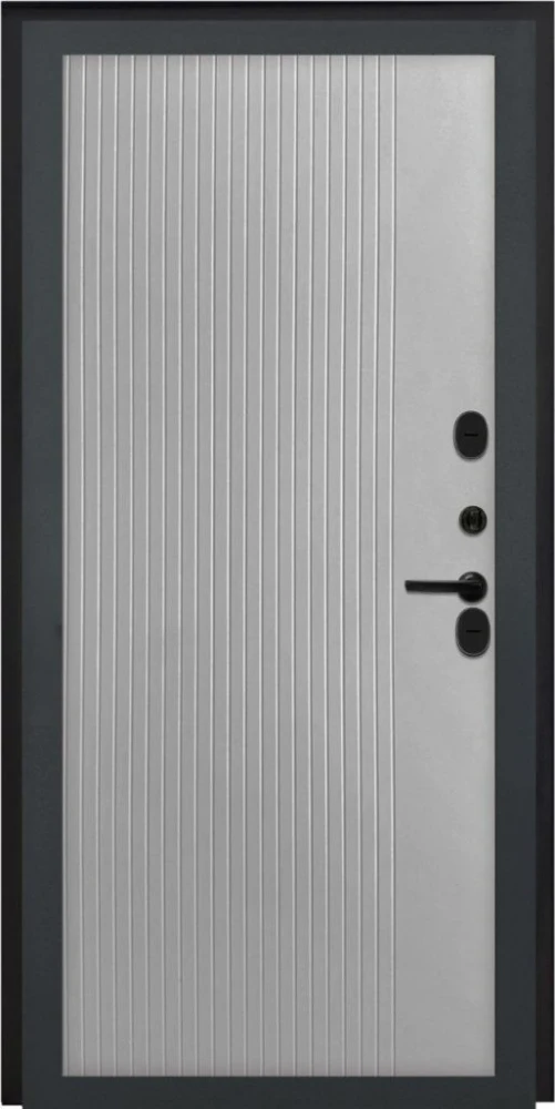 Входная дверь ДвериПРО L Термо ФЛ-790 Velutto Grigio DPRO198199 внутренняя сторона