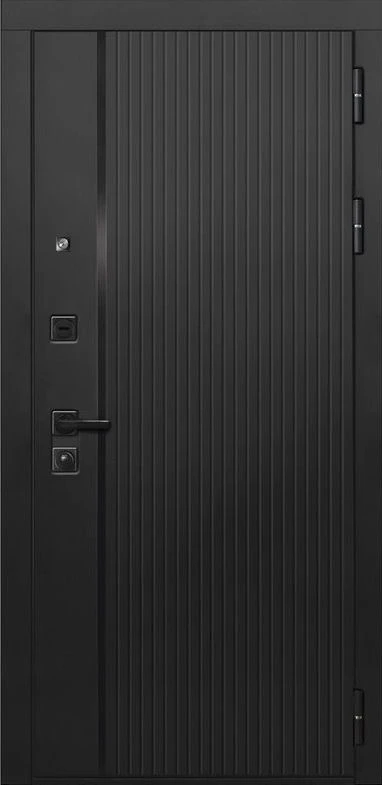 Входная дверь ДвериПРО L-45 ФЛ-185 (10мм, ПВХ ясень белый) DPRO201173 внешняя сторона