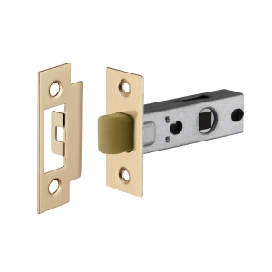 Защелка врезная PLASTLP45-8 (LP45-8) SSG сатин.золото